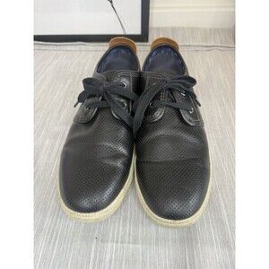 Steve Madden Coltt Sz 10 Navy/brown Leather Sneaker Men’s